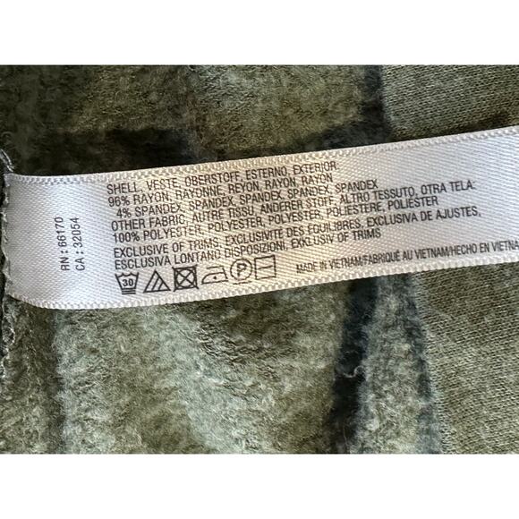 Saturday Sunday Anthropologie Sz M Green‎ Cowl Neck Flowy Dress Stretchy Rayon - Picture 4 of 13